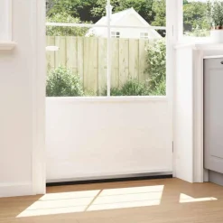 vidaXL Materiales De Construcción-Sellos de cepillo para puertas autoadhesivos 2 pcs