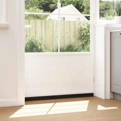 vidaXL Materiales De Construcción-Sellos de cepillo para puertas autoadhesivos 2 pcs 100 cm