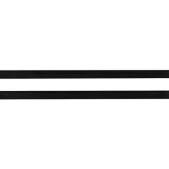 vidaXL Materiales De Construcción-Sellos de cepillo para puertas autoadhesivos 2 pcs 100 cm