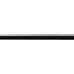vidaXL Materiales De Construcción-Sellos de cepillo de puerta atornillables 2 pcs 100 cm