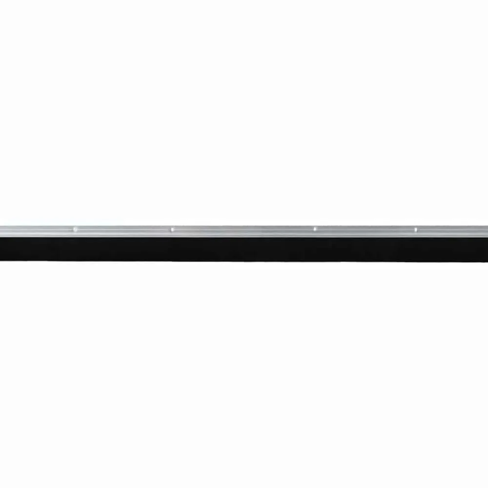 vidaXL Materiales De Construcción-Sellos de cepillo de puerta atornillables 2 pcs 100 cm