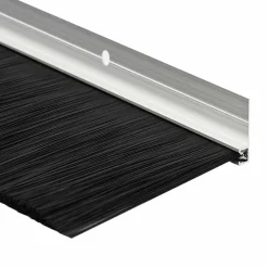 vidaXL Materiales De Construcción-Sellos de cepillo de puerta atornillables 2 pcs 100 cm