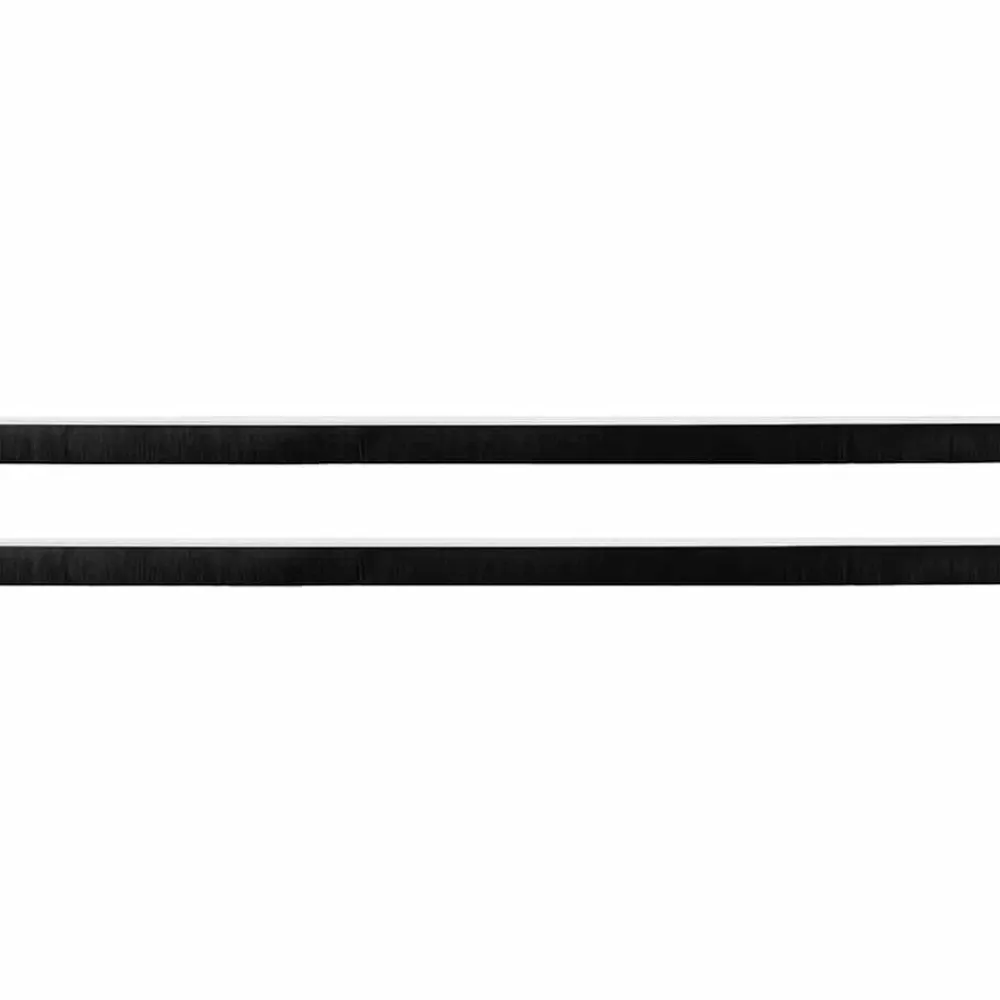 vidaXL Sellos de cepillo de puerta atornillables 2 pcs 100 cm White Sale
