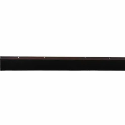 vidaXL Sellos de cepillo de puerta atornillables 2 pcs Marrón 100 cm Marr&oacute;n Discount