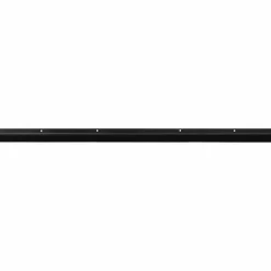 vidaXL Sellos de cepillo de puerta atornillables 2 pcs 100 cm Negro Outlet