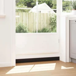 vidaXL Sellos de cepillo de puerta atornillables 2 pcs Marrón 100 cm Marrón Online