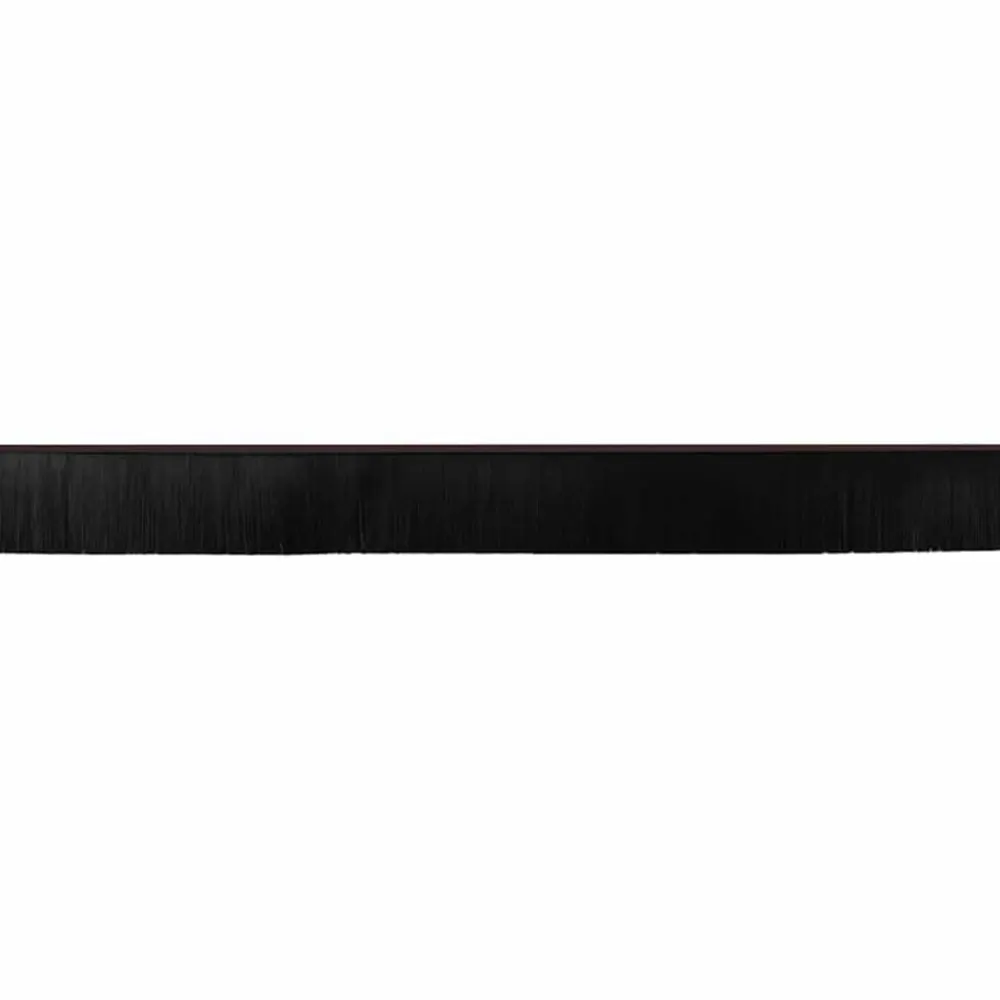 vidaXL Sellos de cepillo de puerta atornillables 2 pcs Marrón 100 cm Marrón Online