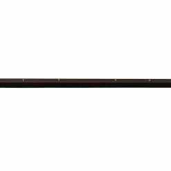 vidaXL Sellos de cepillo de puerta atornillables 2 pcs Marrón 100 cm Marr&oacute;n Sale