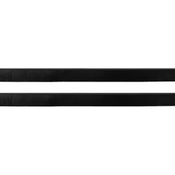 vidaXL Materiales De Construcción-Sellos de cepillo de puerta atornillables 2 pcs 100 cm