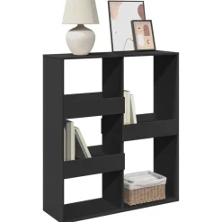 vidaXL Estanterías-Separador de ambientes madera ingeniería 100x33x115 cm