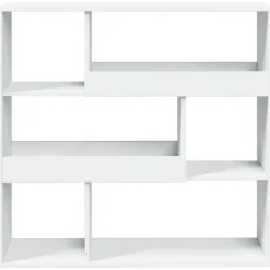 vidaXL Separador de ambientes madera ingeniería 100x33x94,5 cm Blanco