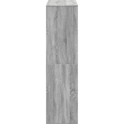 vidaXL Estanterías-Separador de ambientes madera 100x33x125,5 cm