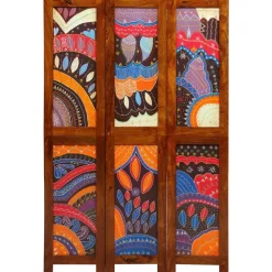vidaXL Separador de habitaciones Marrón miel 105 x 1,5 x 160 cm Best