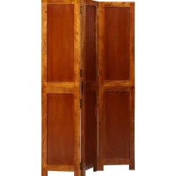 vidaXL Separador de habitaciones Marrón miel 105 x 1,5 x 160 cm Best