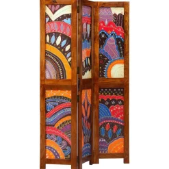 vidaXL Separador de habitaciones Marrón miel 105 x 1,5 x 160 cm Best