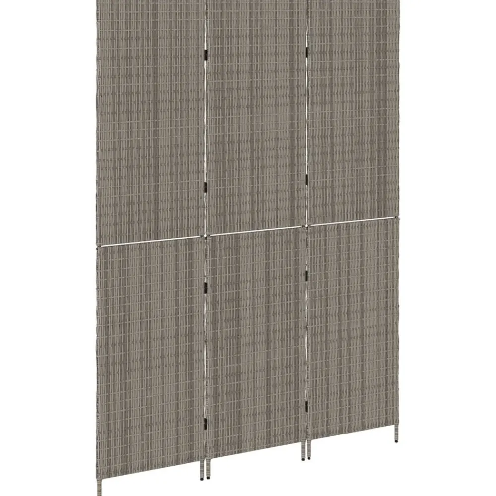 vidaXL Divisores De Ambientes-Separador de habitaciones 146 x 180 cm ratán sintético