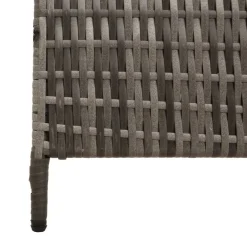 vidaXL Divisores De Ambientes-Separador de habitaciones 146 x 180 cm ratán sintético