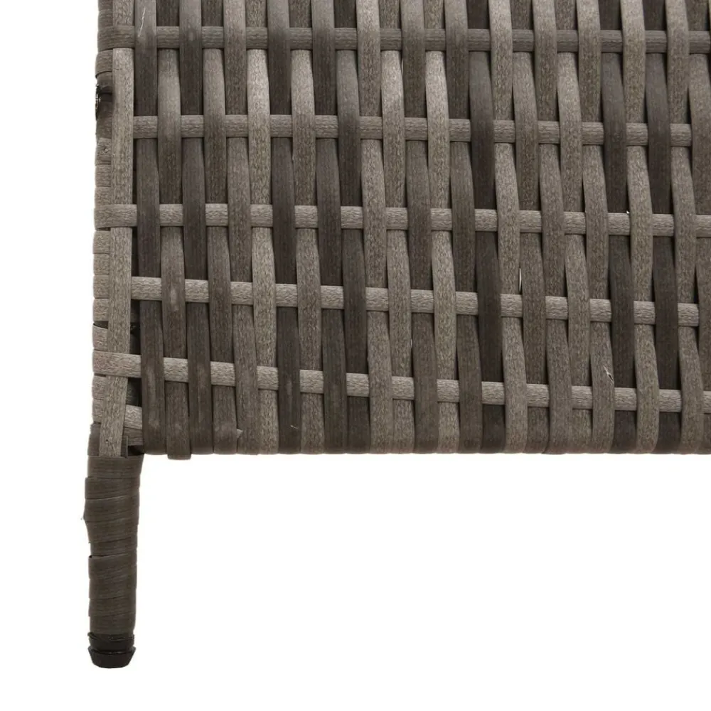 vidaXL Divisores De Ambientes-Separador de habitaciones 146 x 180 cm ratán sintético