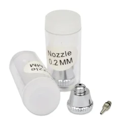vidaXL Ser de aerógrafo boquillas 0,2 / 0,3 / 0,5 mm Outlet
