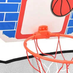 vidaXL Set baloncesto infantil multifuncional suelo y pared Best