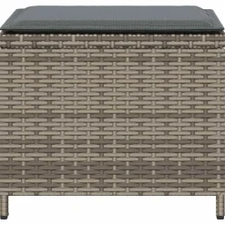 vidaXL Muebles De Jardín-Set comedor de jardín 5 piezas con cojines ratán sintético