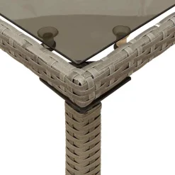vidaXL Muebles De Jardín-Set comedor de jardín 5 piezas con cojines ratán sintético