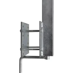 vidaXL Piezas Y Accesorios Para Vehículos-Set de 2 soportes de barra de remolque de barco 63-88 cm
