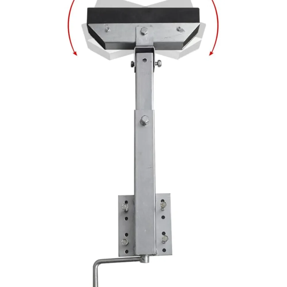 vidaXL Piezas Y Accesorios Para Vehículos-Set de 2 soportes de barra de remolque de barco 63-88 cm