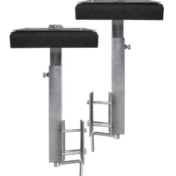 vidaXL Piezas Y Accesorios Para Vehículos-Set de 2 soportes de barra de remolque de barco 63-88 cm