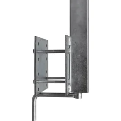 vidaXL Piezas Y Accesorios Para Vehículos-Set de 2 soportes de doble rueda de remolque de barco 59-84 cm