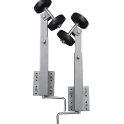 vidaXL Piezas Y Accesorios Para Vehículos-Set de 2 soportes de doble rueda de remolque de barco 59-84 cm