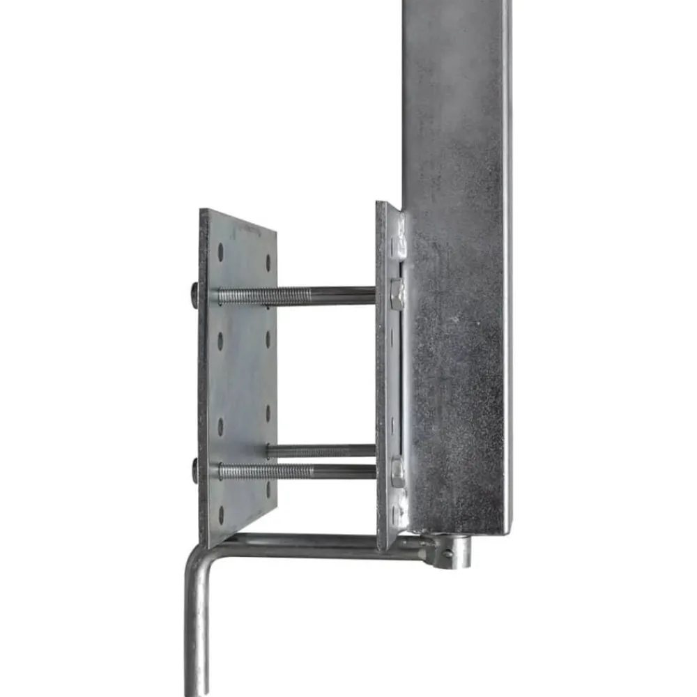 vidaXL Piezas Y Accesorios Para Vehículos-Set de 2 soportes de doble rueda de remolque de barco 59-84 cm