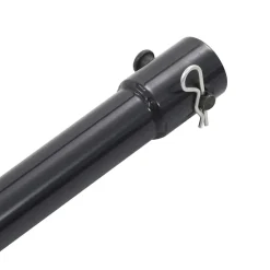 vidaXL Set de ahoyadora con barrena perforadora de suelo de acero Clearance