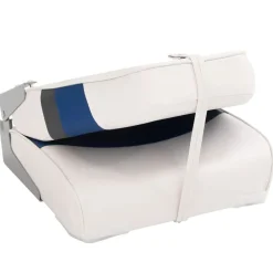 vidaXL Vehículos-Set de asientos plegables para barco 2 uds con respaldo alto