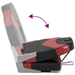 vidaXL Vehículos-Set de asientos plegables para barco 2 uds con respaldo alto