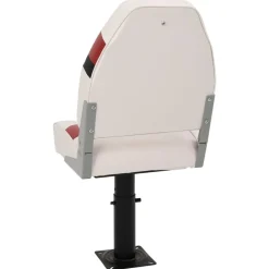 vidaXL Vehículos-Set de asientos plegables para barco 2 uds con respaldo alto