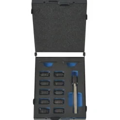 vidaXL Set de fresas para punto de soldadura 13 piezas HSS