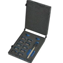vidaXL Set de fresas para punto de soldadura 13 piezas HSS