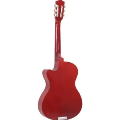 vidaXL Set de guitarra acústica 12 piezas con cutaway 6 cuerdas 38