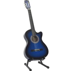 vidaXL Arte Y Ocio-Set de guitarra clásica occidental 12 pzas 6 cuerdas 38"