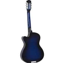 vidaXL Arte Y Ocio-Set de guitarra clásica occidental 12 pzas 6 cuerdas 38