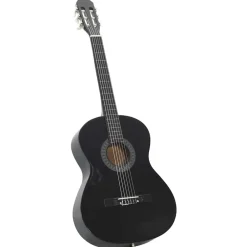 vidaXL Arte Y Ocio-Set de guitarra clásica para principiante 12 pzas 4/4 39"