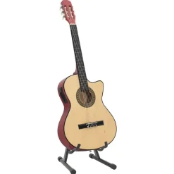 vidaXL Arte Y Ocio-Set de guitarra occidental 12 piezas con ecualizador 6 cuerdas