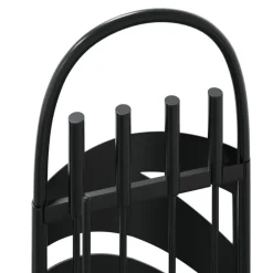 vidaXL Set de herramientas para chimenea 5 pzas acero 23x15x66 cm Sale