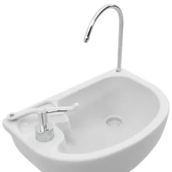 vidaXL Actividades Al Aire Libre-Set de Inodoro para Camping 2 pcs Azul y