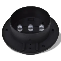 vidaXL Iluminación-Set de lámparas solares de exterior para valla 6 piezas