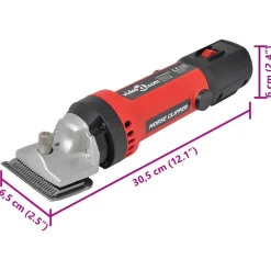 vidaXL Set de maquinilla cortapelos para caballos 6 piezas 550 W Hot