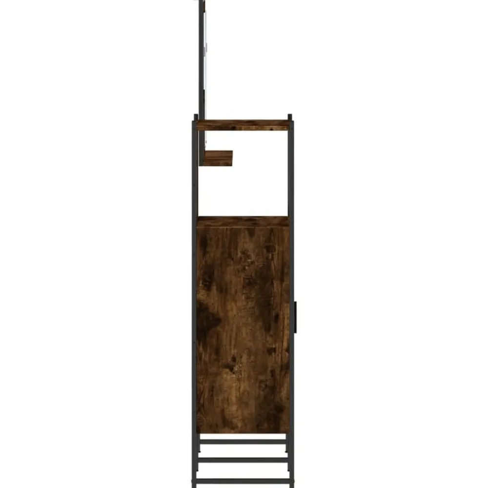 vidaXL Conjuntos De Muebles-Set de muebles baño 3 pzas madera contrachapada