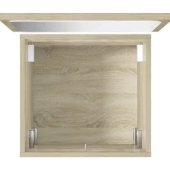 vidaXL Conjuntos De Muebles-Set de muebles de baño 2 pzas madera contrachapada