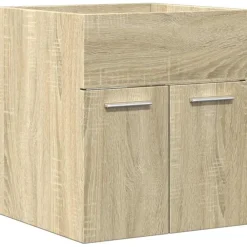 vidaXL Conjuntos De Muebles-Set de muebles de baño 2 pzas madera contrachapada